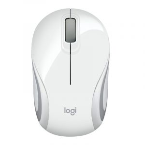 Logitech Cordless Laser M187 blanche