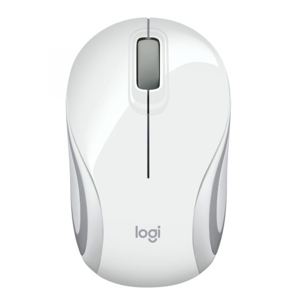 Logitech Cordless Laser M187 blanche